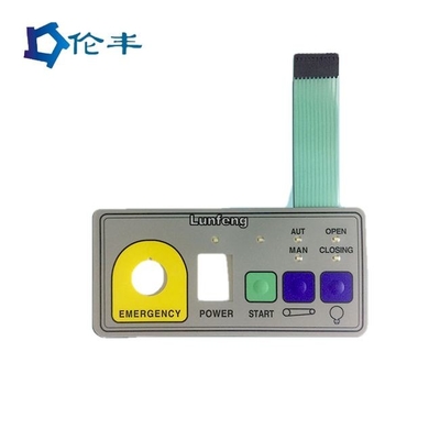 Druckknopf-Metallhauben-Membranschalter