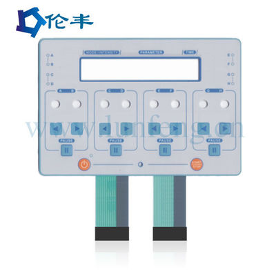 Ein guter Preis. Weiße LED Membran-Tastatur PMMA mit 1 Million Zeit-Lebensdauer Online