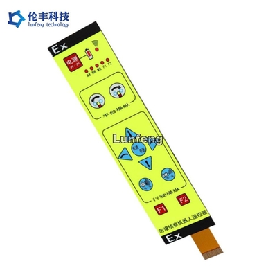 Ein guter Preis. Elektrische Betriebsspannung ≤50VDC Hintergrundlicht Membranschalter mit PET-Matte F150 Online