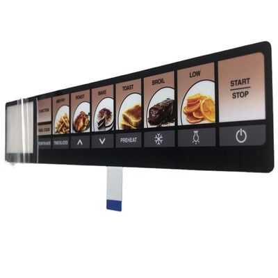 Ein guter Preis. Medizinischer Flachmembranschalter mit kundenspezifischer Pantone-Farbkode und 3M467-Klebstoff Online