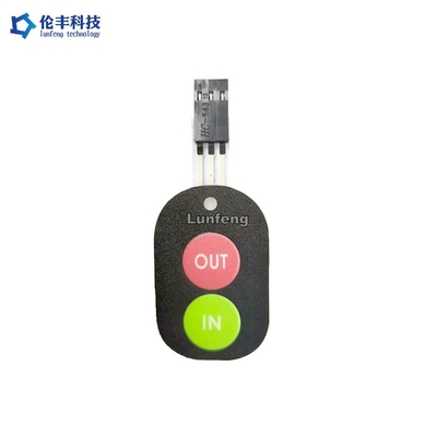 Ein guter Preis. Matte Surface Waterproof Membrane Switch-Tastatur-grafische überlagerte Platte Online