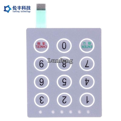 Pantone-HAUSTIER Membranschalter, Polyester-Membranschalter-Tastatur