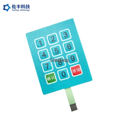 Ein guter Preis. HAUSTIER Polyester-flacher Membranschalter, kundenspezifische Tastmembran-Tastatur Online