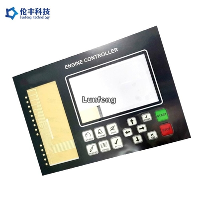 Kundenspezifischer Kleber Maschinen-Prüfer-Membrane Switch And-Platten-3M467