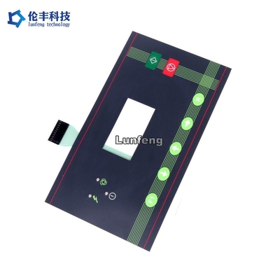 Kleber der transparentes LED LCD Fenster-wasserdichter Membran-Tastatur-3M468