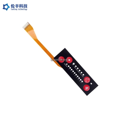 Good price 3M468 der Rückseiten-klebendes LED Kabel Membranschalter-Tastder tastatur-FPC Online