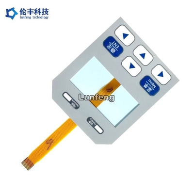 Kundengebundener Membranschalter des Entwurfs-LED, Membran-Tastatur LGF LED