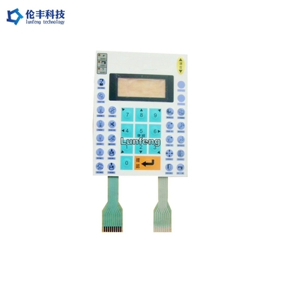 Ein guter Preis. Polyester-Membranschalter-Tastatur, zwei Verbindungsstück-Membran-Schlüssel-Auflage der Stromkreis-ZIF Online