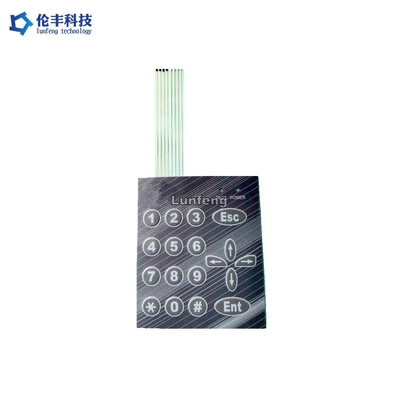 Ein guter Preis. Selbstklebende flache Membrantastatur, Membranschalter-Tastatur Soem-ODM Online
