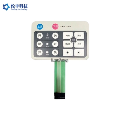 Ein guter Preis. Customized Design LED Membran Schalter Prägete Tasten Online