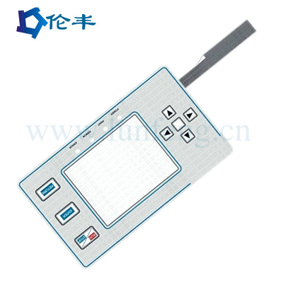 Membranschalter-Platte DCs 12V flache mit Isolationswiderstand >100MΩ und Lagertemperatur