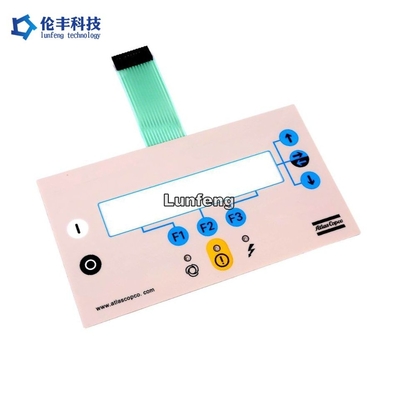 Ein guter Preis. Anschluss 1.0 mm Pitch Polyester Membran Switch Pad für maßgeschneiderte FPC-Schaltkabel Online