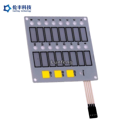 Ein guter Preis. Maßgeschneiderte weiße LED-Membran-Tastatur mit IP65-Schutzniveau Online