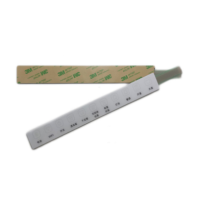 Ein guter Preis. Industrieweiss/rot/grün/blau LED-PET-Membranschalter mit PVC-Material und matte/glänzende Oberfläche Online