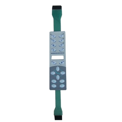 Flachmembran-Schalter -30°C bis 80°C Temperaturbereich PET/PC/PVC-Material für landwirtschaftliche Maschinen