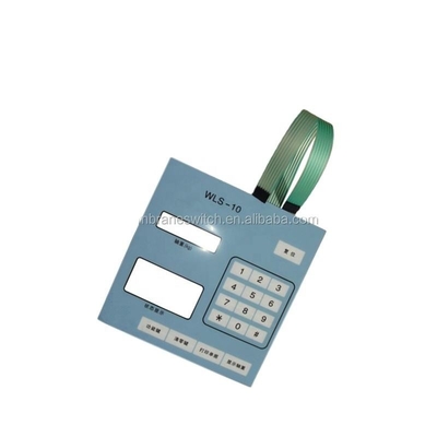 Flachmembran-Tastatur für Unterhaltungselektronik aus PET/PC/PVC-Material