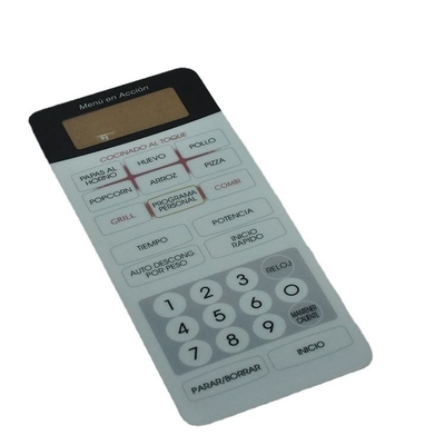 Gleichspannung 5V PC-Wasserdichte Membran-Tastatur mit anpassbarer Schnittstelle und ≤100mA Strom