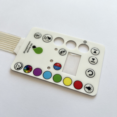 Schwerlastdichte LED-Membran-Tastatur mit IP65-Schutzniveau und langer Lebensdauer