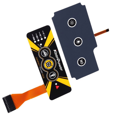 Silikon-Tastatur DC 5V wasserdicht, flexibler Membranschalter