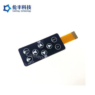 Ein guter Preis. Metallkuppel-FPC-Membranschalter mit ZIF-Konnektor Silicone-Überlagematerial, das elektrische Leistung und Langlebigkeit bietet Online