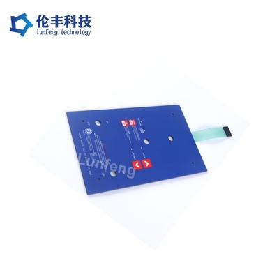 Medizinische Flachmembran-Tastatur mit DC 12V Spannung und breitem Betriebstemperaturbereich