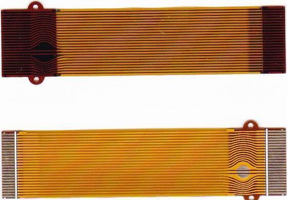 Ein guter Preis. 0.05mm Minimum Trace Width FPC Flexible Circuit Board with Yellow PI Film Solder Mask and Gold Plating Surface Finishing online