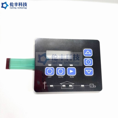Tast-wasserdichte flexible Membranschalter LED-Membran-Tastatur PC-PVCs LED 3M468