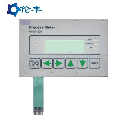 Ein guter Preis. Siebdruck, der flache 3M467 Membranschalter-Platten-Überlagerung druckt Online