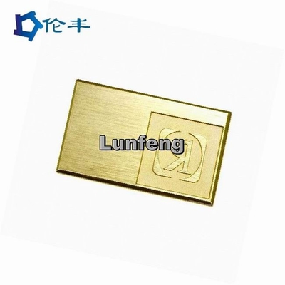 Ein guter Preis. Edelstahl des Prägedruck-Aluminiumnummernschild-Logo-RAL AL1060 Online