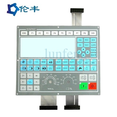 Ein guter Preis. Customized Matte Oberfläche PET LED Membran Touch Switch mit Weiß Rot Grün Blaue LED Online