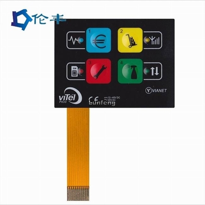 Good price HAUSTIER F150 FPC Membranschalter-Platte prägeartiger Knopf LED Online