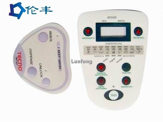 Ein guter Preis. Membran-Drucktastenschalter der Polydome-Knopf-grafische Platten-Überlagerungs-LED LCD 3M468 Online