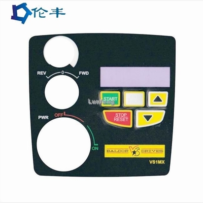 Ein guter Preis. Platten-Überlagerung LCD 3M467 HAUSTIER-PC-PVCs grafische kundenspezifische industrielle Bedienfelder Online