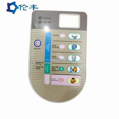 Ein guter Preis. Grafischer Fenster-Membran-Drucktastenschalter Front Panel Overlays LED LCD Online