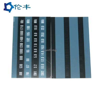 Ein guter Preis. kundenspezifische HAUSTIER-PC Front Panel Graphic-Platte für Radio Online